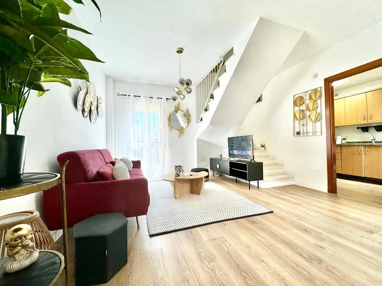 Apartmán Historic Center Duplex With 3Bd Ac & Parking Màlaga