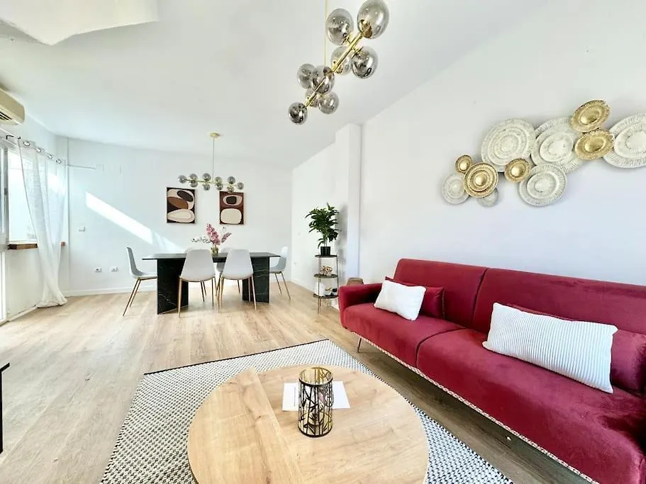Historic Center Duplex With 3Bd Ac & Parking Apartment Malaga
