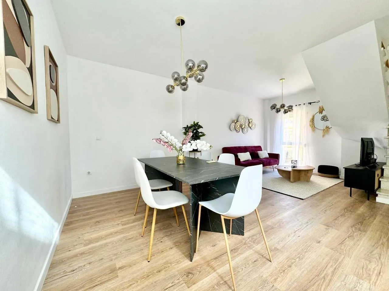 Historic Center Duplex With 3Bd Ac & Parking Apartamento Málaga Espanha