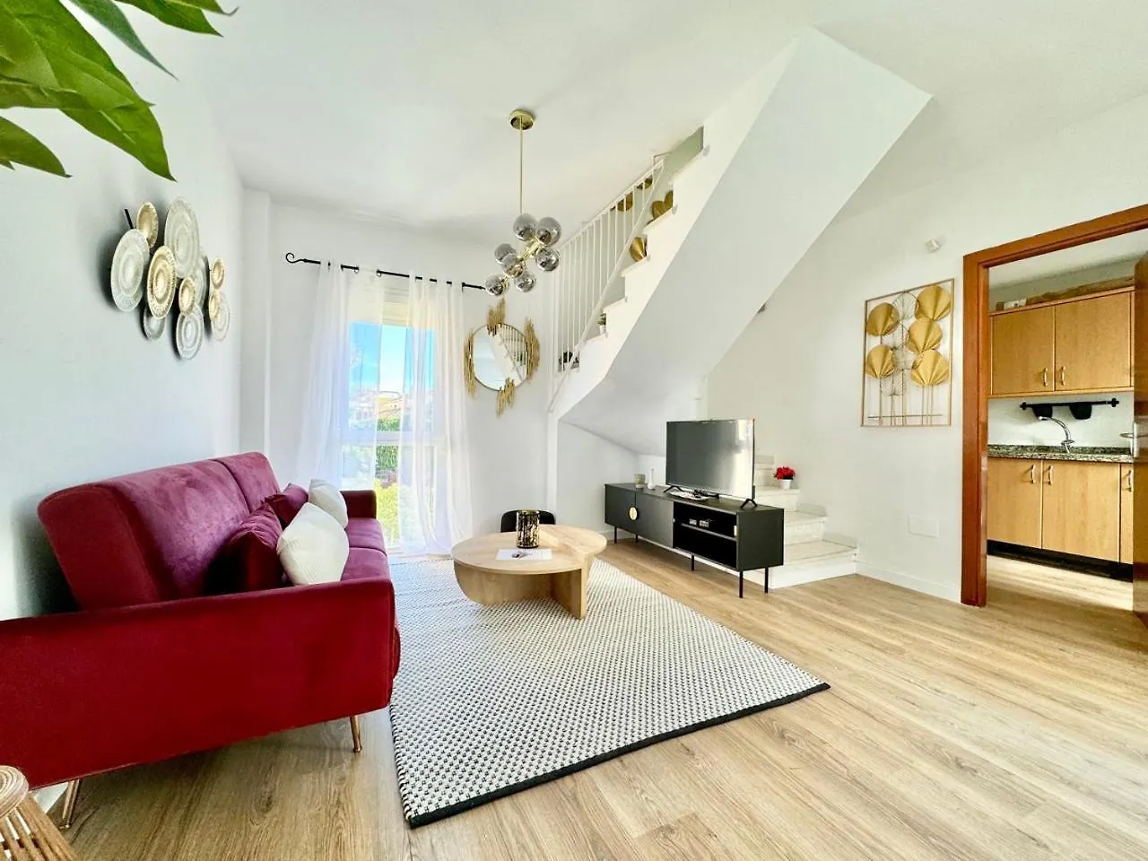 Historic Center Duplex With 3Bd Ac & Parking Apartment Malaga