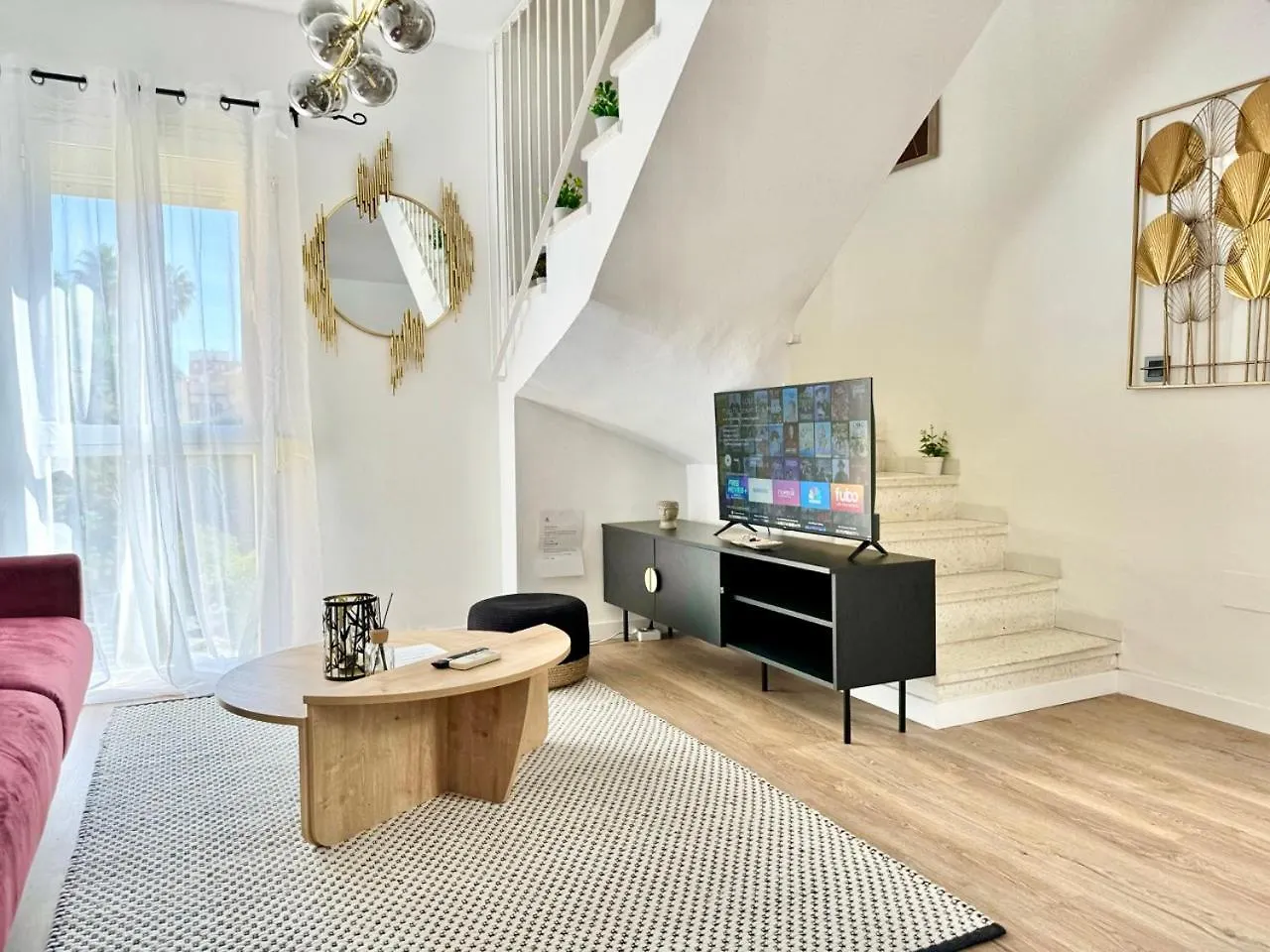 Historic Center Duplex With 3Bd Ac & Parking Apartment Malaga Spain