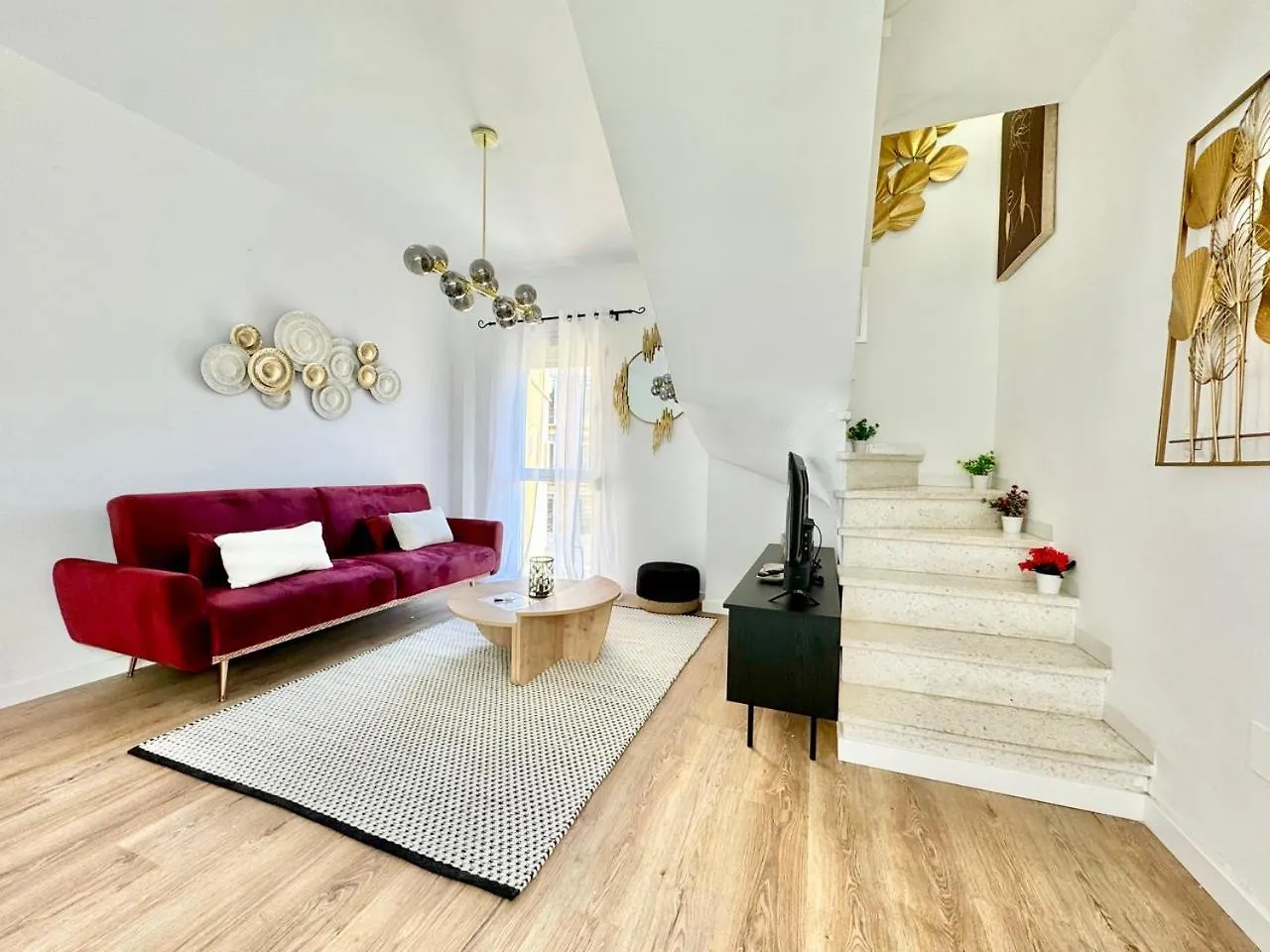 Historic Center Duplex With 3Bd Ac & Parking Apartment Malaga Spain